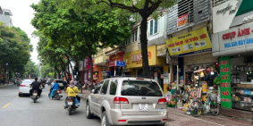 Bán nhà mặt phố Ngọc Lâm mặt tiền 6.5m-Lô góc-2 vỉa hè-127m2-29.5 tỷ hơn