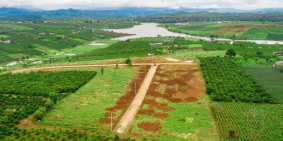 Đất view hồ Lâm Hà, 11x32, chỉ 2tr/m2