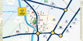 Căn hộ cao cấp ngay Aeon Mall - Mặt Tiền Quốc Lộ 13 giá từ 1,2 tỷ/ căn