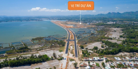 Biệt Thự Ven Vịnh An Hoà Núi Thành giá chỉ hơn 20 tr/m2