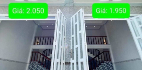 2 nhà lầu liền kề kế chợ An Cư