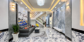 Nhà 1 trệt 3 lầu ngay cổng bệnh viện Nam Cần Thơ