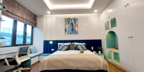 Nhà phố Bình Dương, 1 trệt 2 lầu, trung tâm Bình Chuẩn, ngân hàng hỗ trợ vay