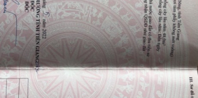 Đất thổ cư, sổ hồng riêng, bao công chứng, kẹt vốn làm ăn cần bán nhanh