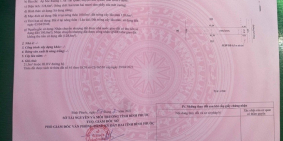 Bán lô đất 5x53 ngay chợ TÂN QUAN-HỚN QUẢN