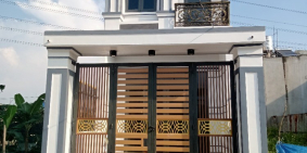 Nhà trệt lầu 72m2,3pn, cách vòng xoay An Phú 800m