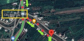 Bán đất thổ cư tặng nhà mới xây gần chợ Cái Chanh