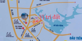 Cần tiền bán lỗ lô đất ngay khu du lịch NÚI BÀ ĐEN-DƯƠNG MINH CHÂU-TÂY NINH