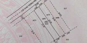 Nền thổ cư lộ ôtô gần cầu rạch sung quốc lộ 61C