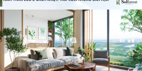 Duy nhất căn hộ 100m2 thiết kế 3 phòng ngủ sân vườn riêng Ecopark