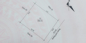 Bán đất biệt thự Thiên Phú, ph Tứ Minh, TP HD, 204.75m2, mt 13m, vị trí đẹp, giá