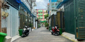 Nhà sổ riêng q12 - hẻm 6m - mới đúc thật kiên cố- 1T88 TL