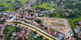 Bán lô đất kdc trung tâm huyện Phú Bình mới hạ tầng hoàn thiện xây nhà ở luôn.