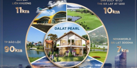 Bán đất nghỉ dưỡng ven ĐàLạt, Dt 202m2, Giá 1xtr/m2, SHR, Mặt tiền đường 30m