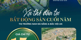 Khu đô thị X3 Aqua Compex mặt tiền sông Cổ Cò phía nam Đà Nẵng