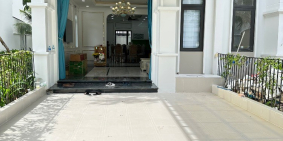 Nhà phố ven sông vàm cỏ tây ngay trung tâm phường 6 cư dân hiện hữu đông đúc