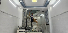 BÁN NHÀ ĐẸP 4 TẦNG MẶT TIỀN ĐƯỜNG SỐ TÂN PHÚ QUẬN 7 -9 TỶ NHỈNH