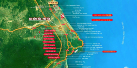 Đất biển Phú Yên kdc Hòa Vinh sổ sẵn, 630tr (30%) 140m2 TT tiến độ giá tốt