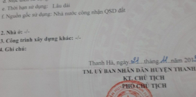 Bán đất rộng tại thanh cường thanh hà Hải Dương dịch tích cực lớn lại thổ cư hết