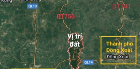 Cần bán gấp lô góc 2mt đường tỉnh DT 756 Chơn Thành