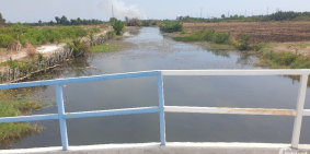 MT sông Phước Khánh - Nhơn Trạch đường ô tô 1 sẹc 1100m2 giá 950tr