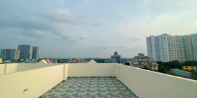 Nhà hoàn thiện 6 tầng CÓ THANG MÁY. Đường lớn 12m ngay Sunview Thủ Đức.