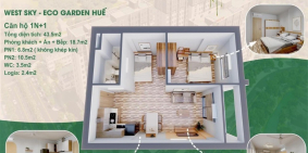 Căn hộ CỰC CHẤT - ECOGARDEN - gần CÔNG VIÊN, hơn 20 tiện ích NỘI KHU