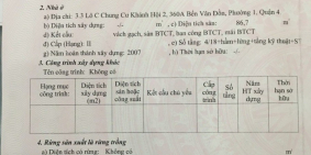 Căn hộ chính chủ rộng rãi, 2PN2WC 86.7m2