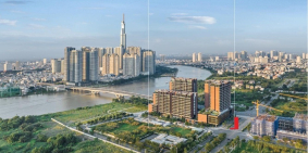 Penthouse The River Thủ Thiêm Thang Máy Riêng 2 Balcony 291m2