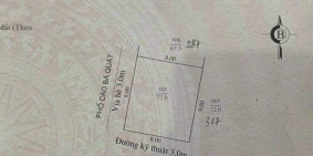 Bán đất MP Cao Bá Quát, KĐT Đông Nam Cường, TP Hải Dương, 72m2, mt 9m, đường 13.