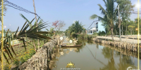 Đất mặt tiền đường DT 824, sổ hồng riêng