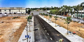 Bán đất mặt tiền đường Cây Trắc, Phú Hòa Đông , Củ Chi. giá 15tr/m2.