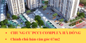 Chính chủ bán căn hộ full nội thất căn góc ct3 chung cư pcc1 hà đông