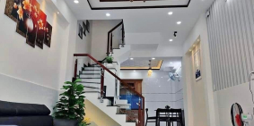 Nhà Đẹp Hẻm Xe Hơi 52m2 4tầng Lê Văn Thọ phường 9 Gò Vấp 5tỷ3