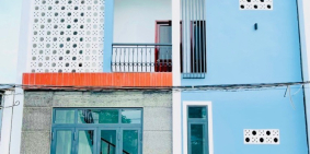 Nhà lầu mới hẻm cập quán Sao Mai lộ ngân hàng Trần Nam Phú lộ ô tô