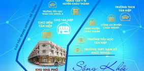 Nhà phố chuẩn Châu Âu cách QL1A 50m