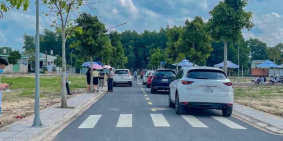 LÔ GÓC 2 MẶT TIỀN DT 100M2 GIÁ CHỈ 850TR/SỔ HỒNG RIÊNG,NGÂN HÀNG HỖ TRỢ 60%