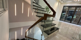 Bán nhà phố Hoàng Tích Trí, ô tô, DTXD50m2 x 6 tầng thang máy 2 thoáng, MT 5m,