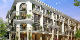 Khu nhà phố 1 trệt 1 lầu mặt tiền QL1A