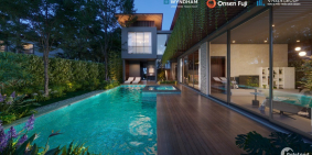 Bán Biệt Thự Khoáng Nóng Bể bơi riêng tại Huyện Thanh Thuỷ. Lh 0945.731.387