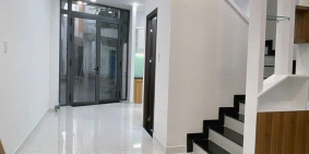 NHÀ MỚI ĐẸP - DT 38.1M2 SỔ VUÔNG - HXH - HAI MẶT HẺM - NỘI THẤT XINH XẮN 1T1L