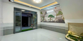 Gấp bán nhà mới xây 3PN có sân đậu xe, Hóc Môn sổ hòng riêng