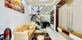 Nhà chính chủ cần bán dt 4x20m sổ hồng riêng Hóc Môn