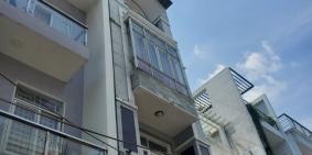 Cho thuê nhà 9pn làm CHDV mặt đg số 3 chợ tân mỹ.dt:4x15m.4 lầu