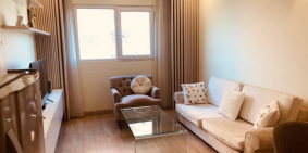 Chung cư KĐT mới Nghĩa Đô 50m2, 2PN, Full nội thất, Slot Ô tô, đối diện