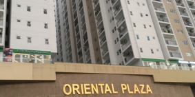 Cần bán gấp căn hộ 2pn full nội thất, toà nhà Oriental Plaza quận Tân Phú