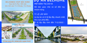  Bán nhanh căn Liền Kề 3 tầng diện tích 75m2 tại khu đô thị Vsip - Bắc Ninh.