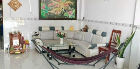 100m2 nhà 2 phòng ngủ- kdc cá đồng Hàm Thắng trục đường chính nhựa 9m