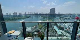 Bán căn hộ Sunwah Pearl – Tòa Silver House, 2PN, diện tích 110m2, view Quận 1.