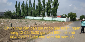 ĐẤT NGỘP CHỦ CẦN THANH LÝ GIÁ TỐT CHỈ 620 FULL THỔ CƯ
